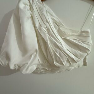 NWT Do+Be Elegant White Blouse